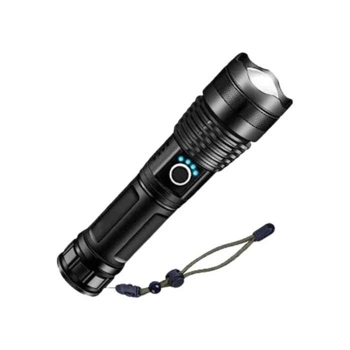 Lanterna Tática Militar Led T9 Recarregável Super Brilhante