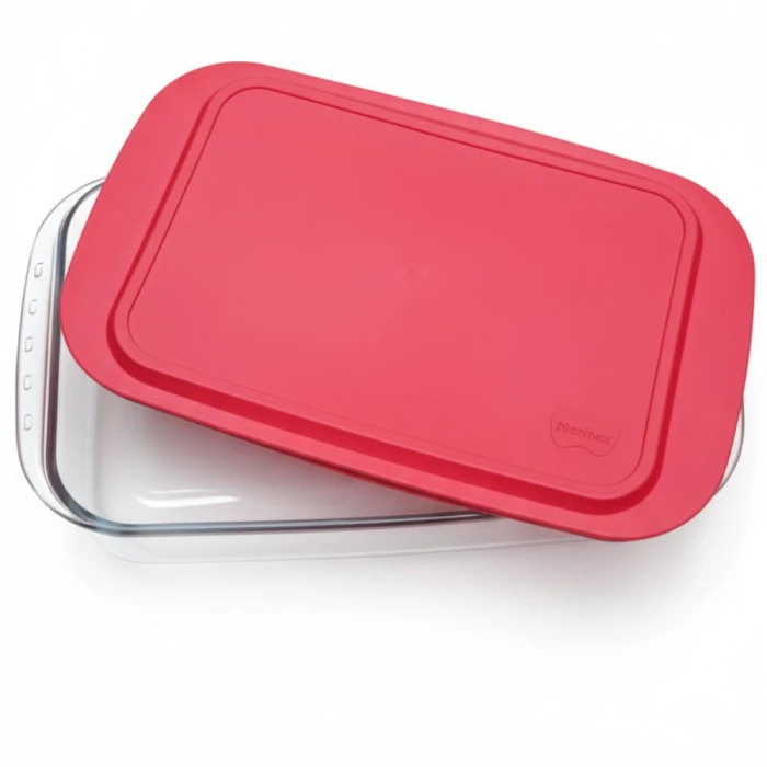 Lasanheira Marinex 6538/65n 5l Com Tampa De Vidro Nadir