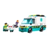 Lego City: Ambulância De Emergência Branca 184 Peças 60451