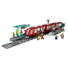 Lego City: Bondinho E Estação Da Cidade 811 Peças 60423