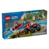 Lego City: Caminhão Dos Bombeiros Com Barco De Resgate 60412