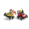 Lego City: Carro De Pizza Vs Caminhão De Bombeiro 60458