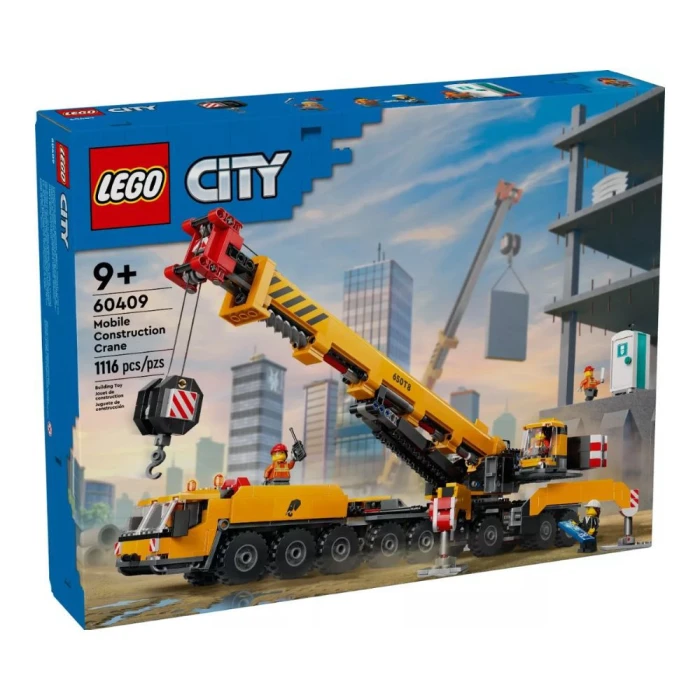 Lego City: Guindaste De Construção Móvel 1116 Peças 60409