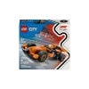 Lego City: Piloto Com Carro Formula 1 McLaren 86 Peças