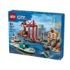 Lego City: Porto Beira-Mar Com Navio De Carga 1226 Pçs 60422