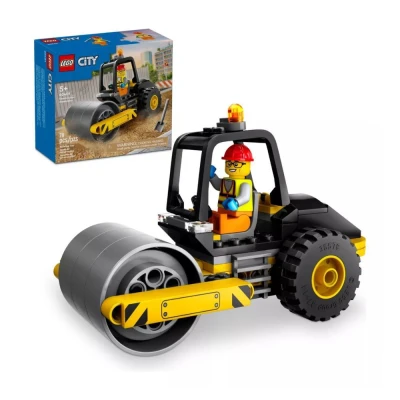 Lego City: Rolo Compressor De Construção 78 Peças 60401
