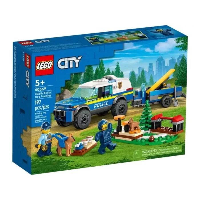 Lego City: Treinamento Móvel Para Cães Policiais 60369