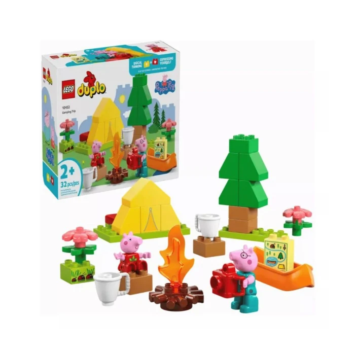 Lego Duplo: Viagem De Acampamento Peppa Pig 10452 32 Pcs