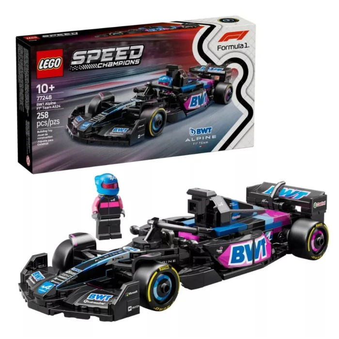 Lego Speed Champions: Bwt Alpine Formula 1 258 Pcs 77248 Lego Speed Champions: Bwt Alpine Formula 1 258 Pcs 77248