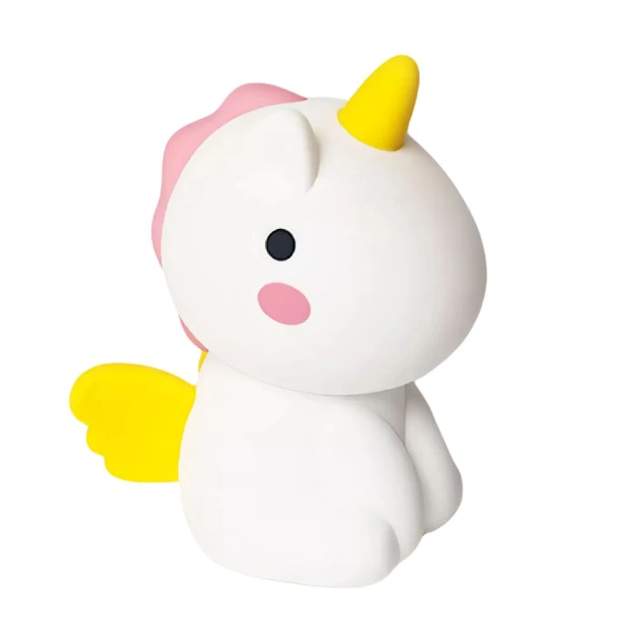 Luminária De Mesa Soft Led Unicórnio 0.5W 3000K/Colorido Usb Luminária De Mesa Soft Led Unicórnio 0.5W 3000K/Colorido Usb