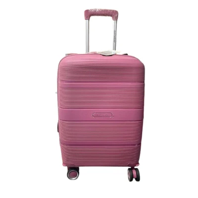 Mala De Viagem Calliope Rosa Com Tsa PP Média Swissland