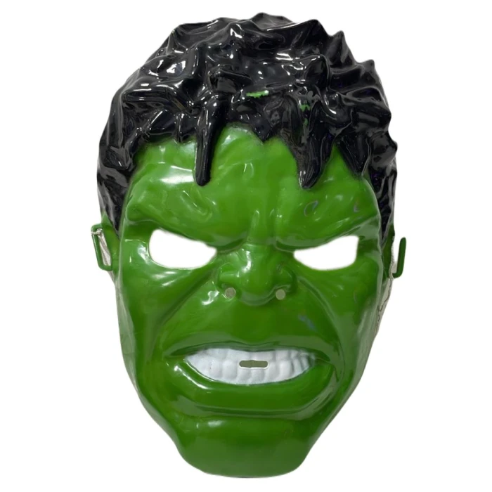 Mascara Infantil Super Heroi Hulk Verde Usada Mascara Infantil Super Heroi Hulk Verde Usada