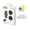 Microfone De Lapela Compacto Sem Fio Lightning Par Kmf4-A