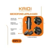 Microfone De Lapela Compacto Sem Fio Lightning Par Kmf4-A