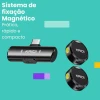 Microfone De Lapela Compacto Sem Fio USB Tipo-C Par Kmf4-C