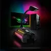 Microfone Gamer USB Ogon Com RGB Hgon ELG Cor Preto
