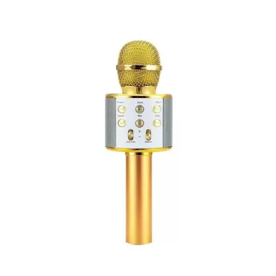 Microfone Karaoke Sem Fio Ws-858 Xtrad Novo