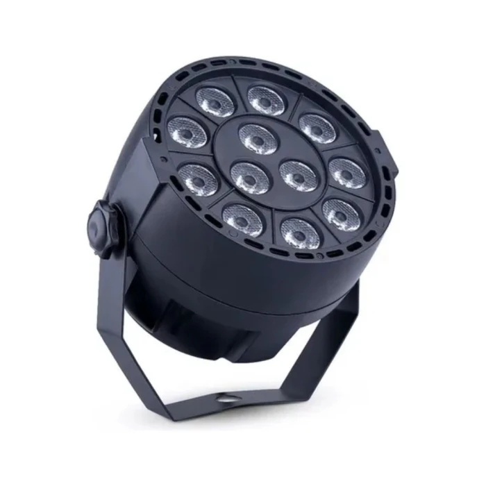 Mini Canhão 12 De LED RGB luz Indicada Para Festa Lk-121