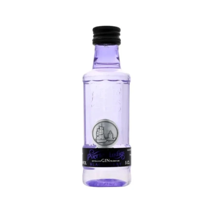 Mini Gin Puerto De Indias Blackberry 50ml