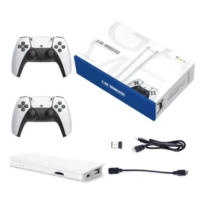 Mini Video Game Retro 2.4G M15 Com 20000 Jogos Sem Fio