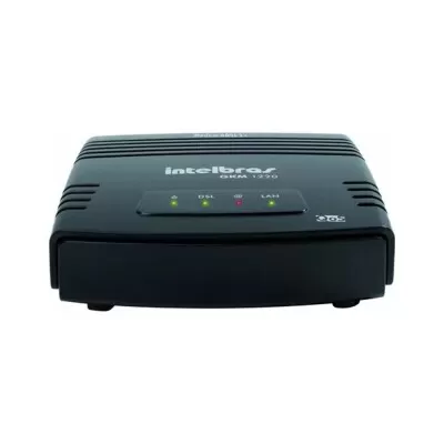 Modem Adsl 2+ Gkm 1220 10/100 Intelbras Novo