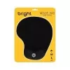 Mouse Pad Com Apoio Preto Bright Novo