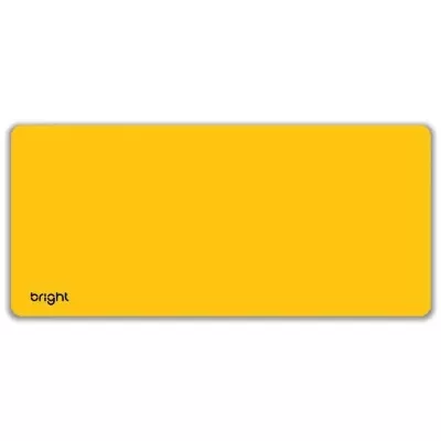 Mouse Pad Office Amarelo Ac585 Bright Novo