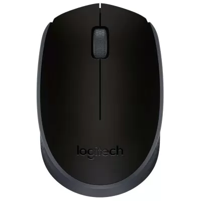 Mouse Sem Fio Logitech M170 Preto Ambidestro Compacto