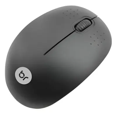Mouse Sem Fio Usb Bright 0404 Nano Receptor 2.4G Optico Led