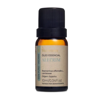 Óleo Essencial 10ml Alecrim Espanha Via Aroma Aroma terapia