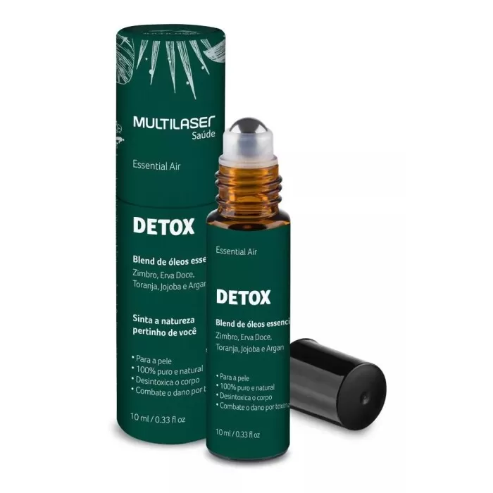 Óleo Essencial Detox Roll On Multi Saúde - Hc 380 10mL Óleo Essencial Detox Roll On Multi Saúde - Hc 380 10mL