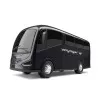 Onibus De Brinquedo Voyager Preto Roma 1360 Novo