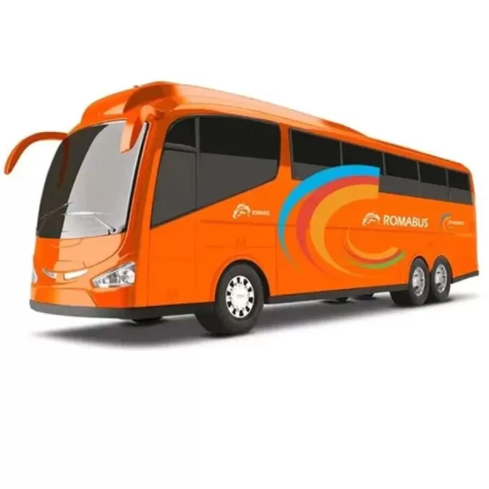Onibus Executivo Laranjado Ref.1900 Roma Brinquedos
