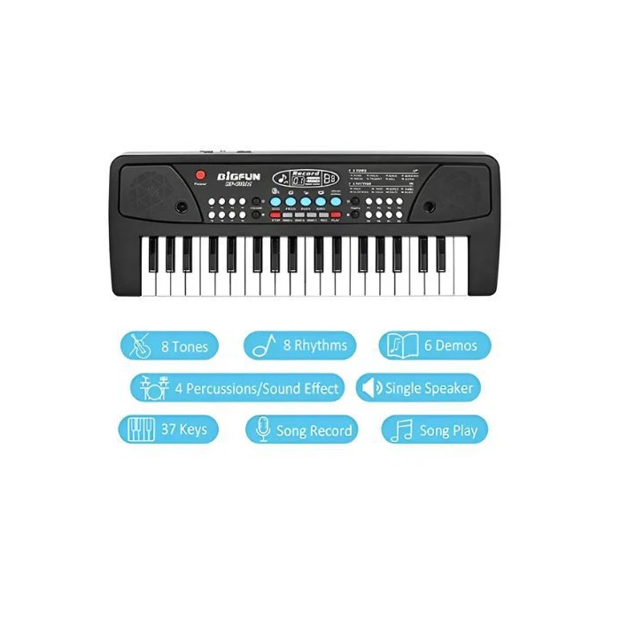 Órgão Eletrônico 22 Teclas Modelo H21681 Com Funções Extras