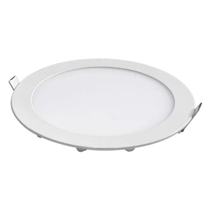 Painel De Led De Embutir Redondo Cor Branca 15W 6000K