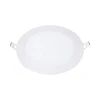 Painel De Led Embutir Redondo 12W 3000K Branco Ds