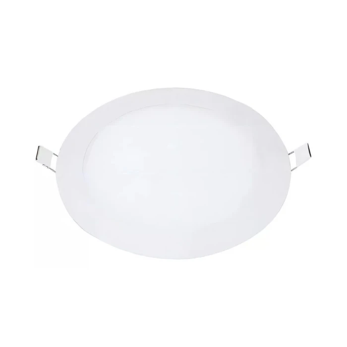 Painel De Led Embutir Redondo 12W 3000K Branco Ds