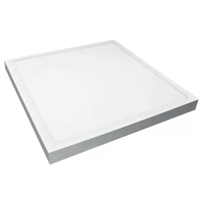Painel De Led Quadrado De Sobrepor 36w 3000k Branco Maxtel