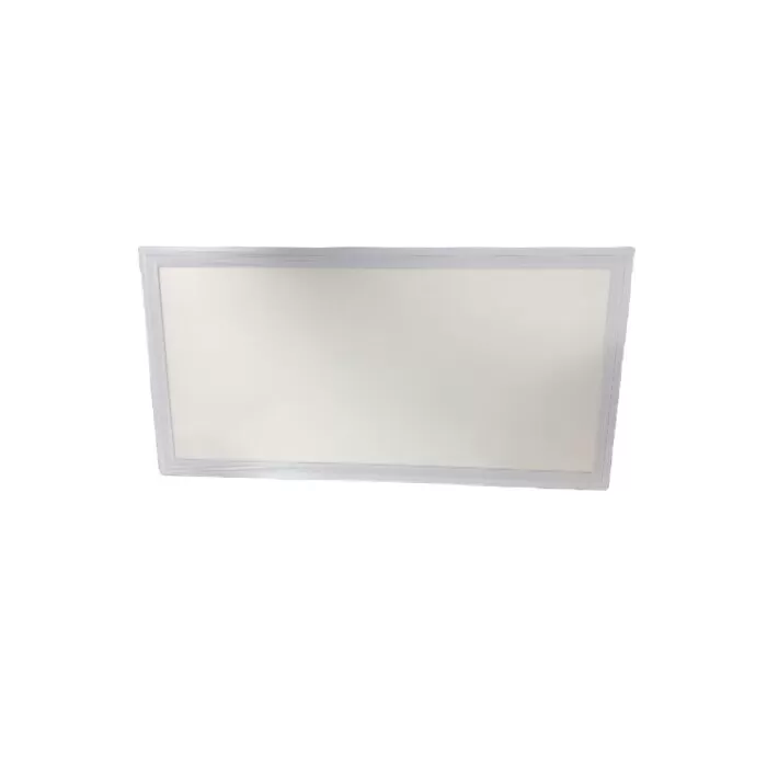 Painel De Led Retangular De Embutir Fino 24W 3000K 30X120cm