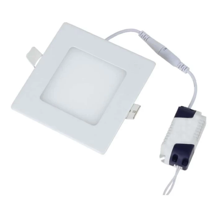 Painel Led Embutir Quadrado 3,5w 4100k Blumenau Bivolt Branco