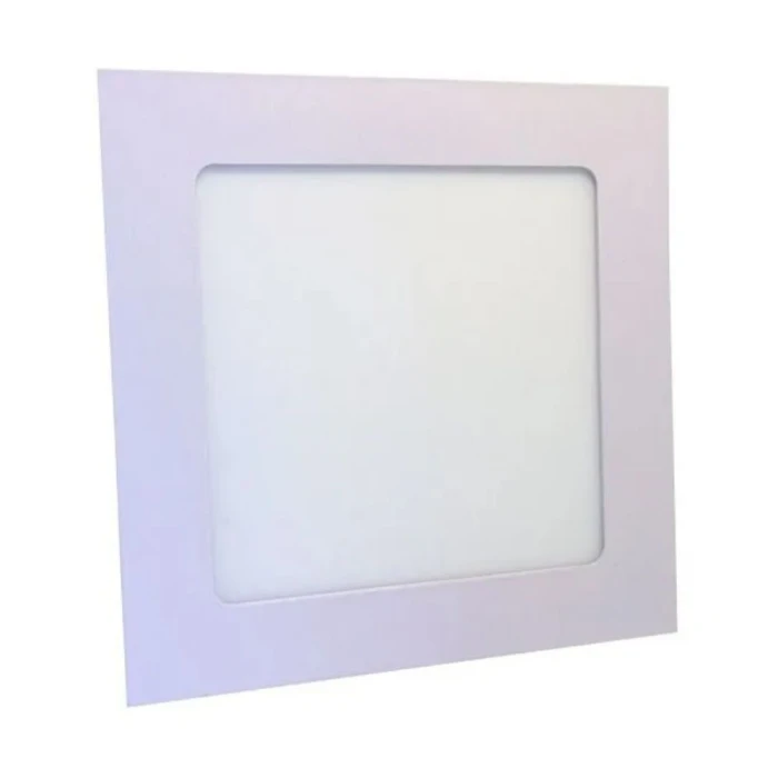Painel Led Embutir Quadrado 6W 6000K Branco Ds