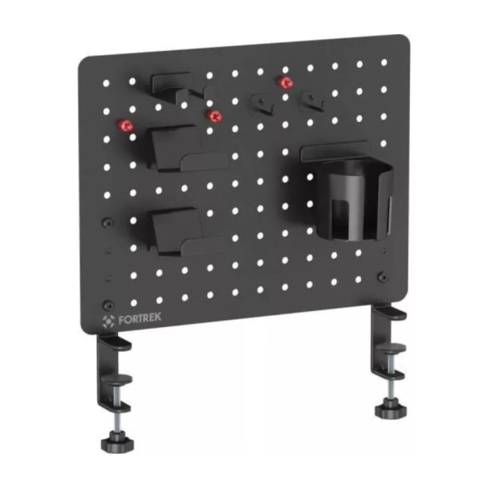 Painel Organizador Grid Space Gamer Fortrek Preto - Até 5Kg
