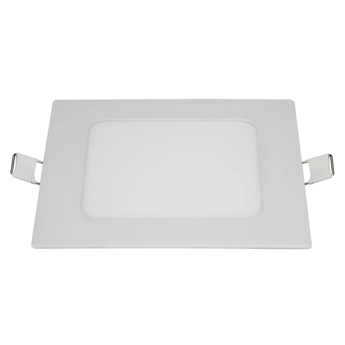 Painel Para Embutir De Led Quadrado 6W 3000K Cor Branco