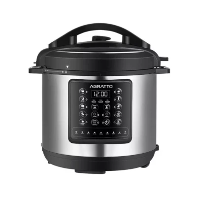 Panela De Pressão Digital Multi-funções Agratto Inox 6L 220V