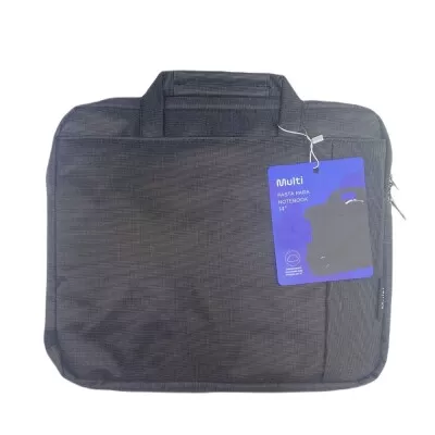 Pasta Para Notebook 14 Polegadas Casual Preta B100 Novo