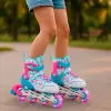 Patins Inline Colorido Tamanho 34-37 M Unitoys Modelo 3294 Patins Inline Colorido Tamanho 34-37 M Unitoys Modelo 3294