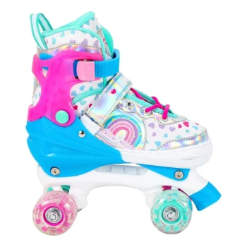 Patins Quadrado Colorido Tamanho 30-33 P Unitoys Modelo 3293