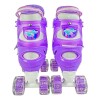 Patins Quadrado Sereia Lilás Tam 34-37 Infantil Unitoys