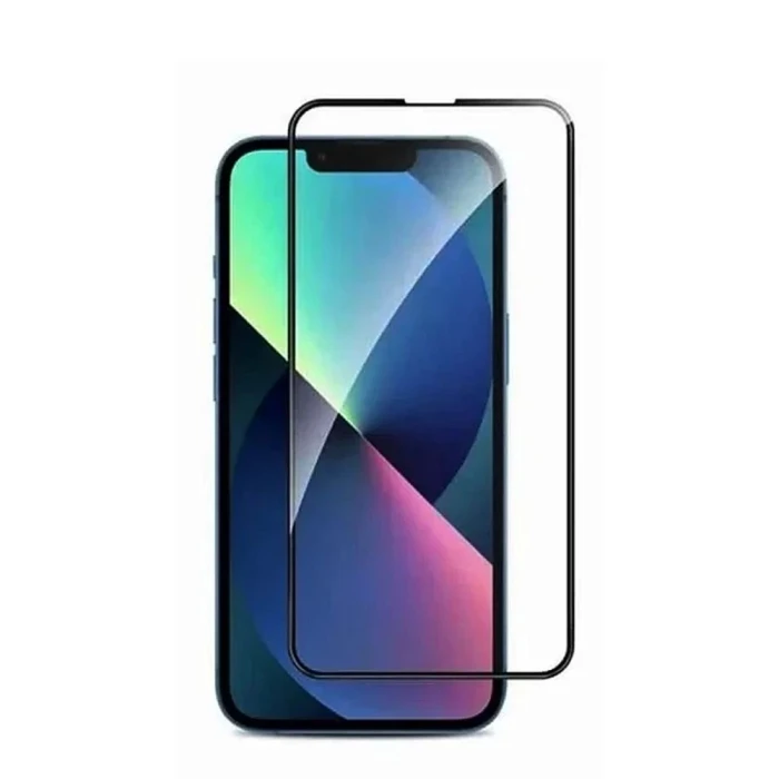 Película De Vidro 3D Preta Compatível Iphone 13/13 Pro Película De Vidro 3D Preta Compatível Iphone 13/13 Pro
