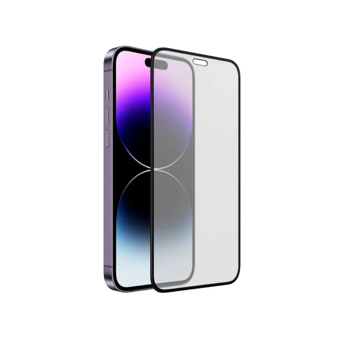 Película De Vidro 3D Preta Para iPhone 17 Com Proteção Total